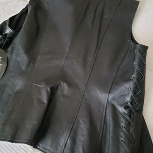 Leather Vest